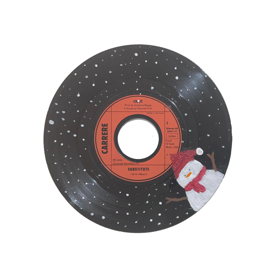 Weihnachts-Schneemann